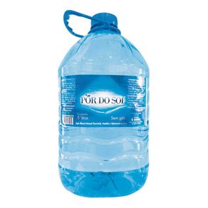 Água Mineral Por do Sol sem Gás 5 Litros Água Mineral Por do Sol sem Gás 5 Litros