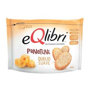 Snack Eqlibri Panetini Queijo Suave 40g