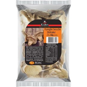 Cogumelo Seco Karui Funghi Secchi Shitake 50g Cogumelo Seco Karui Funghi Secchi Shitake 50g