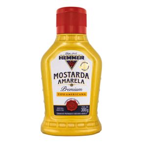 Mostarda Amarela Hemmer Premium Pet 300g