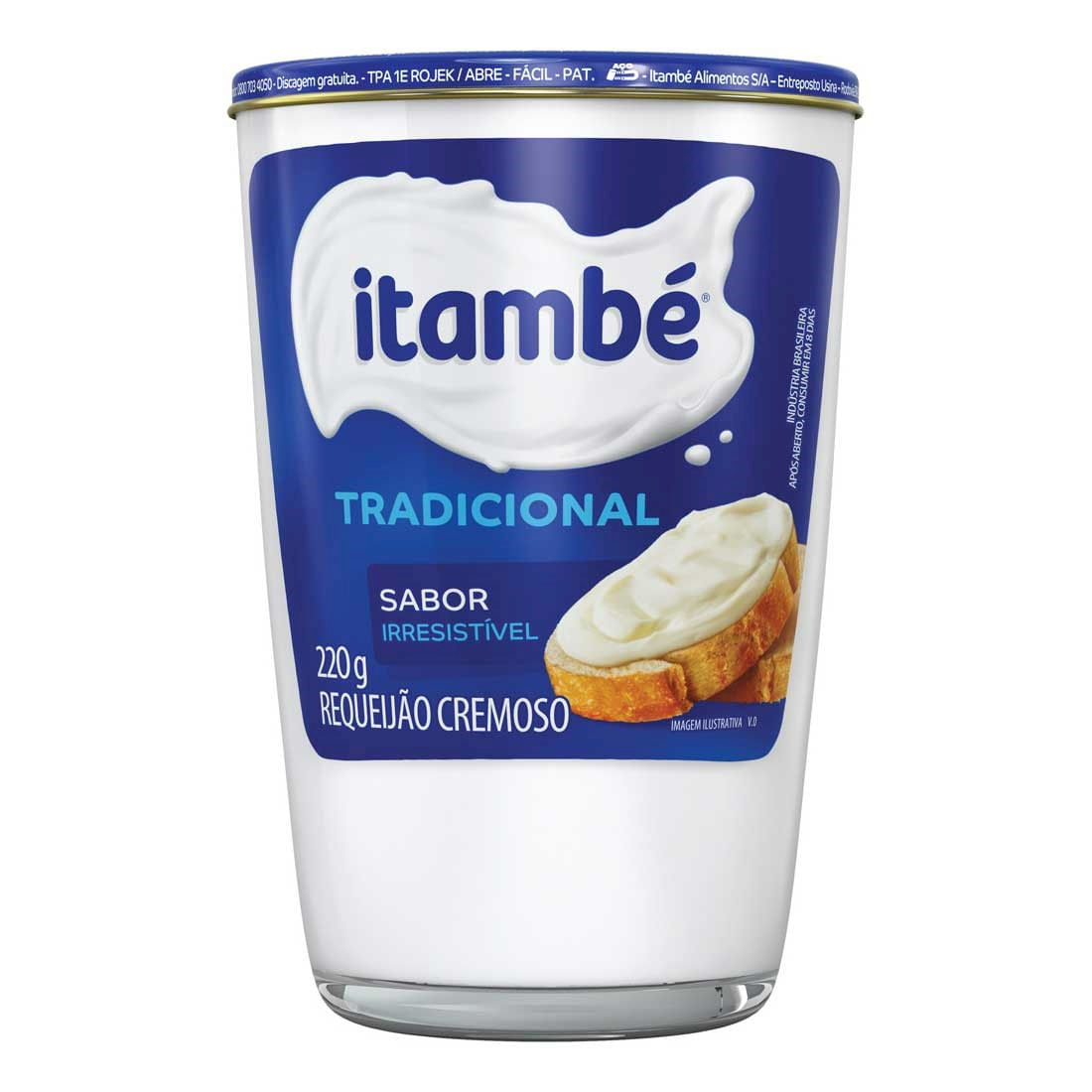 Requeijão Cremoso Itambé Tradicional 220g
