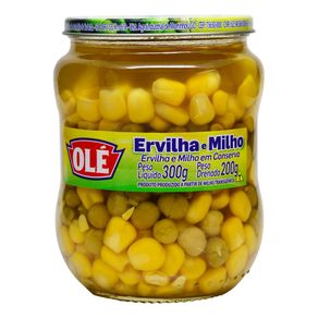 Dueto Olé Ervilha e Milho Vidro 170g Dueto Olé Ervilha e Milho Vidro 170g