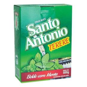 Erva Mate Santo Antonio Tereré Boldo com Menta 500g Erva Mate Santo Antonio Tereré Boldo com Menta 500g