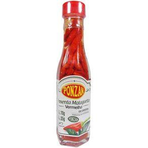 Pimenta Malagueta Ponzan Vermelha 35g Pimenta Malagueta Ponzan Vermelha 35g
