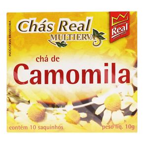 Chá Real Multiervas Camomila 10g Com 10 Sachês Chá Real Multiervas Camomila 10g Com 10 Sachês