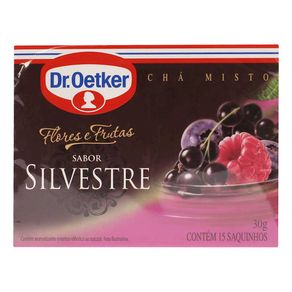 Chá Dr.Oetker Misto Flores e Frutas Silvestre 30g Com 15 Sachês