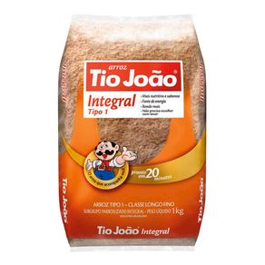 Arroz Integral Tio João 1kg Arroz Integral Tio João 1kg