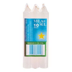 Vela Branca Sul N°10 Com 6 Unidades Vela Branca Sul N°10 Com 6 Unidades