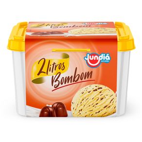Sorvete Jundiá Bombom 2 Litros Sorvete Jundiá Bombom 2 Litros