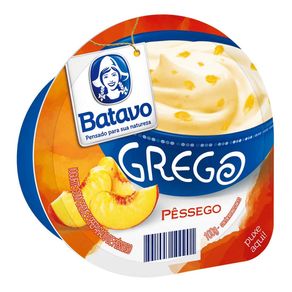 Iogurte Grego Batavo Pêssego 100g Iogurte Grego Batavo Pêssego 100g