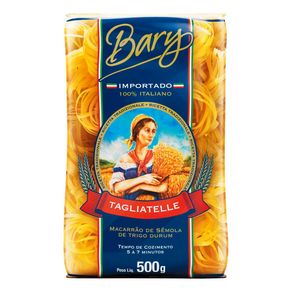 Macarrão Bary Massa de Sêmola Tagliatelle 500g Macarrão Bary Massa de Sêmola Tagliatelle 500g