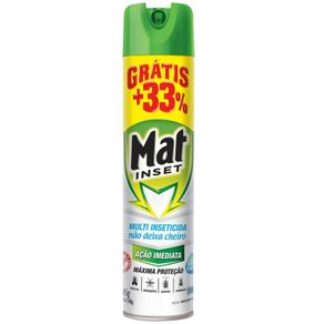 Inseticida Mat Inset Aerossol Sem Odor 360ml