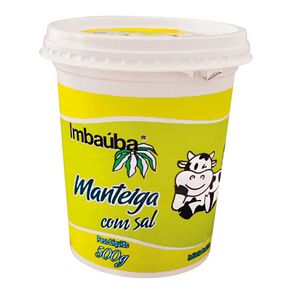 Manteiga Imbaúba com Sal 500g