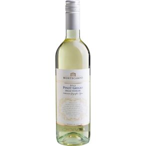 Vinho Italiano Montecampo Pinot Grigio Branco 750ml Vinho Italiano Montecampo Pinot Grigio Branco 750ml