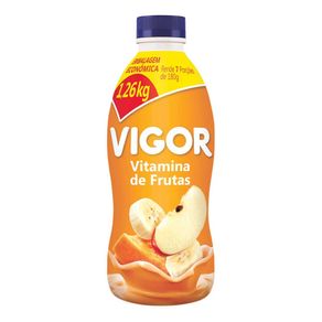 Iogurte Vigor Vitamina de Frutas 1,26 Litro Iogurte Vigor Vitamina de Frutas 1,26 Litro