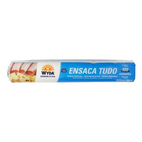 Saco para Freezer Wyda Ensaca Tudo 27,5cmx40cm Com 100 Unidades Saco para Freezer Wyda Ensaca Tudo 27,5cmx40cm Com 100 Unidades