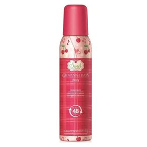 Desodorante Aerossol Feminino Giovanna Baby Cherry 150ml