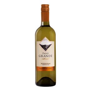 Vinho Chileno Paso Grande Sauvignon Blanc 750ml