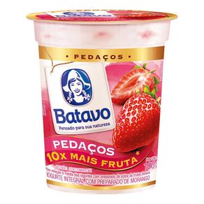 Iogurte Batavo Pedaços de Morango 100g Iogurte Batavo Pedaços de Morango 100g