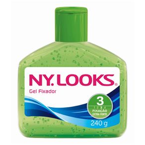Gel Fixador Ny Looks Fator 3 com 240g Gel Fixador Ny Looks Fator 3 com 240g