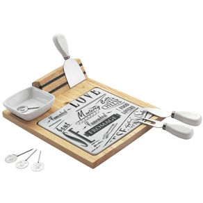 Conjunto para Queijo Haus Trento Banco Conjunto para Queijo Haus Trento Banco