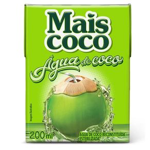 Água de Coco Mais Coco 200ml