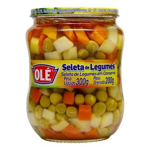 Seleta de Legumes Olé Vidro 170g Seleta de Legumes Olé Vidro 170g