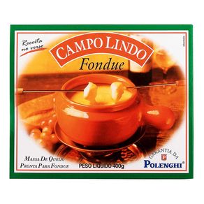 Fondue Campo Lindo Queijo 400g Fondue Campo Lindo Queijo 400g