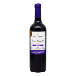 Vinho Chileno Santa Carolina Reservado Merlot 750ml