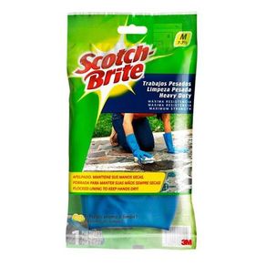 Luva Limpeza Pesada Scotch Brite Tamanho M