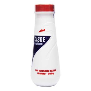 Sal Refinado Cisne Extra Iodado com Saleiro 500g Sal Refinado Cisne Extra Iodado com Saleiro 500g
