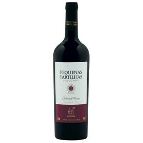 Vinho Nacional Pequenas Partilhas Cabernet Franc Tinto Seco 750ml