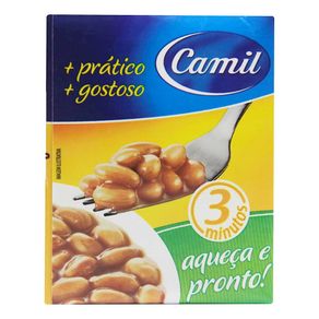 Feijão Camil Temperado Cozido 380g Feijão Camil Temperado Cozido 380g