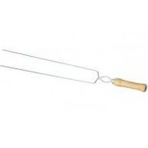 Espeto para Churrasco Mor Duplo Grande 75cm Espeto para Churrasco Mor Duplo Grande 75cm