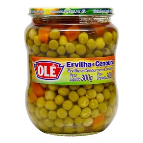 Ervilha e Cenoura Olé Vidro 200g