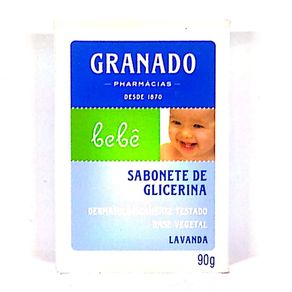 Sabonete em Barra Infantil Granado Bebê Lavanda90g