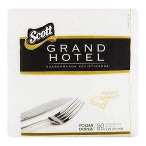 Guardanapo Grand Hotel Pequeno 24X24 Com 50 Unidades Guardanapo Grand Hotel Pequeno 24X24 Com 50 Unidades