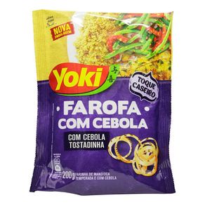 Farofa Yoki com Cebola 200g Farofa Yoki com Cebola 200g