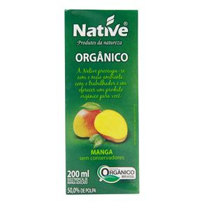 Suco Pronto Native Orgânico Manga 220ml