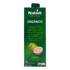 Suco Pronto Native Orgânico Goiaba 1 Litro Suco Pronto Native Orgânico Goiaba 1 Litro