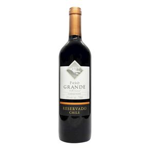 Vinho Chileno Paso Grande Reservado Camenère 750ml Vinho Chileno Paso Grande Reservado Camenère 750ml