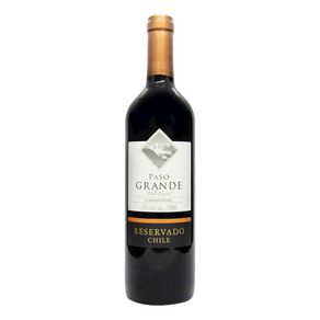 Vinho Chileno Paso Grande Reservado Camenère 750ml