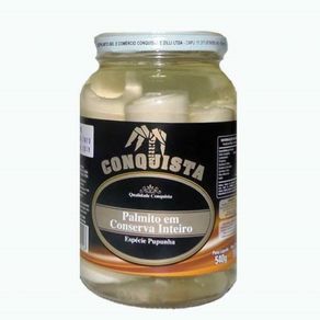 Palmito Pupunha Conquista Inteiro 300g