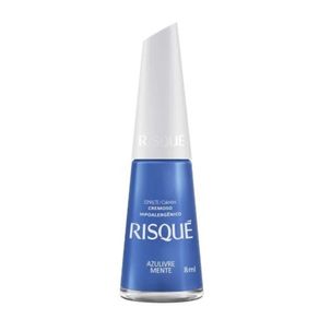 Esmalte Risqué Azulivre Mente Cremoso 8ml Esmalte Risqué Azulivre Mente Cremoso 8ml