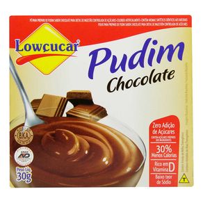 Pudim em Pó Lowçucar Chocolate 30g Pudim em Pó Lowçucar Chocolate 30g