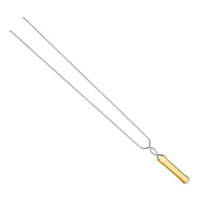 Espeto para Churrasco Mor Duplo Aço 95cm Espeto para Churrasco Mor Duplo Aço 95cm