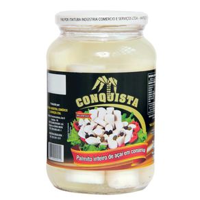 Palmito de Açaí Conquista Inteiro 300g Palmito de Açaí Conquista Inteiro 300g
