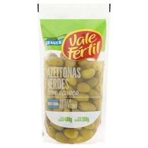 Azeitona Verde Vale Fértil com Caroço Doy Pack 300g Azeitona Verde Vale Fértil com Caroço Doy Pack 300g