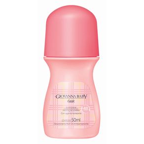 Desodorante Roll On Feminino Giovanna Baby Classic 50ml