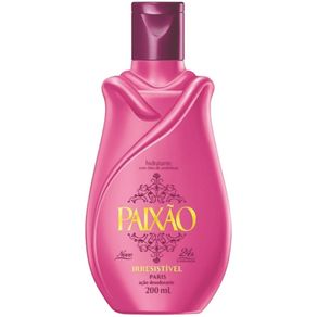 Locao desodorante Paixao hidratante irresistivel 200ml Locao desodorante Paixao hidratante irresistivel 200ml
